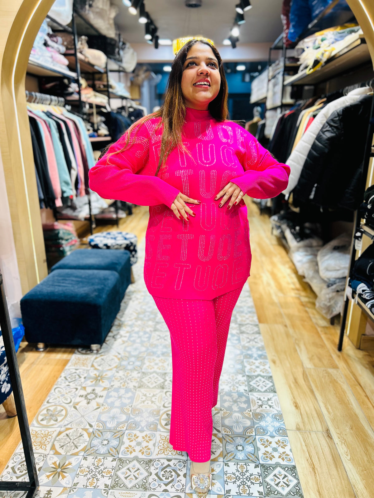 “LEMON”- TWO PIECE WOOLLEN COORDSET