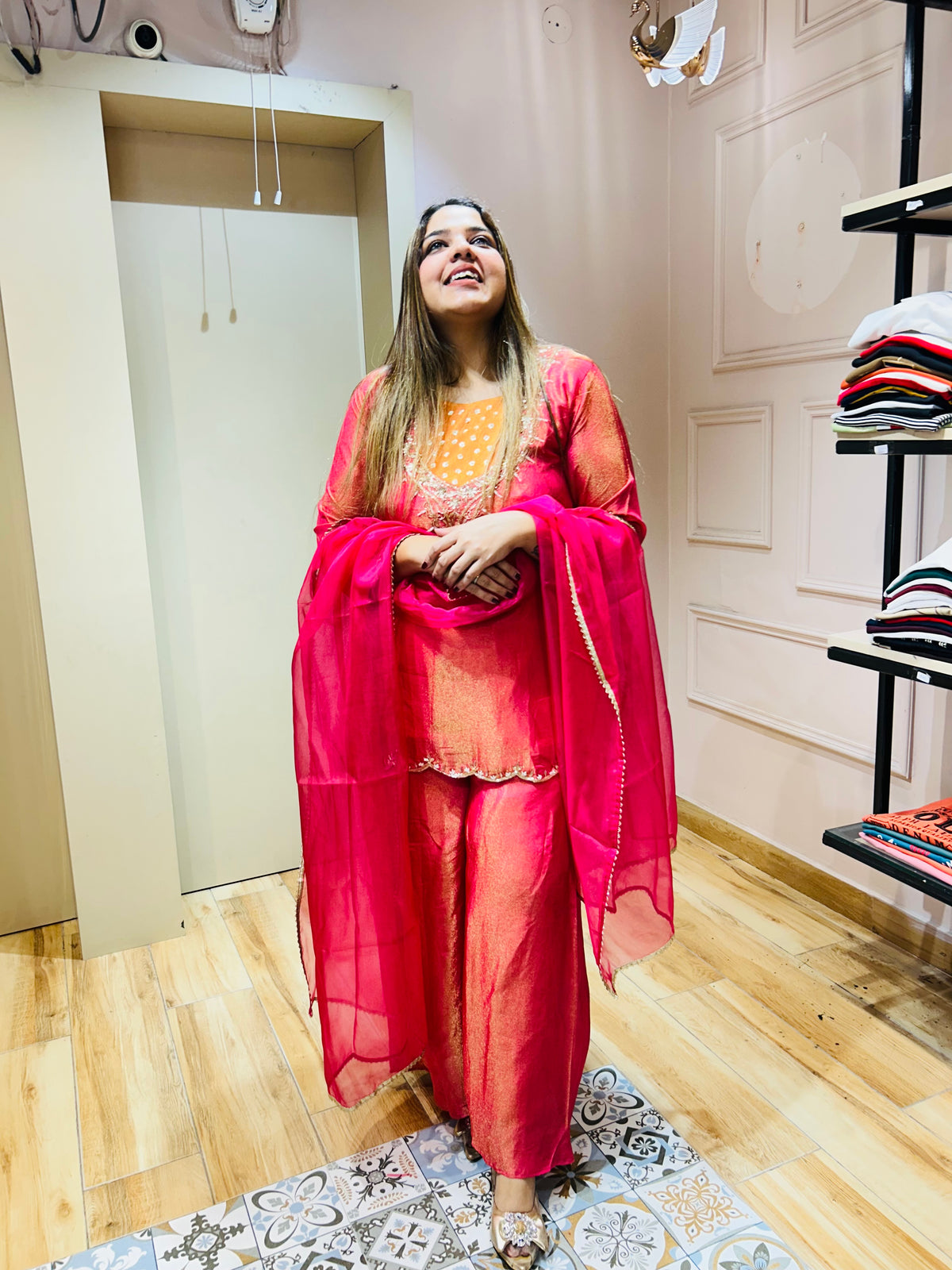 Beautiful party wear suit