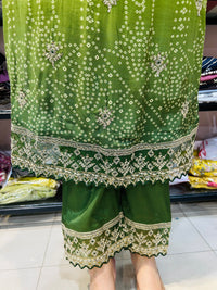 Party wear baandhani suit