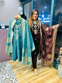 “JESSICA” -PARTY WEAR STITCHED WOOLEN SUIT