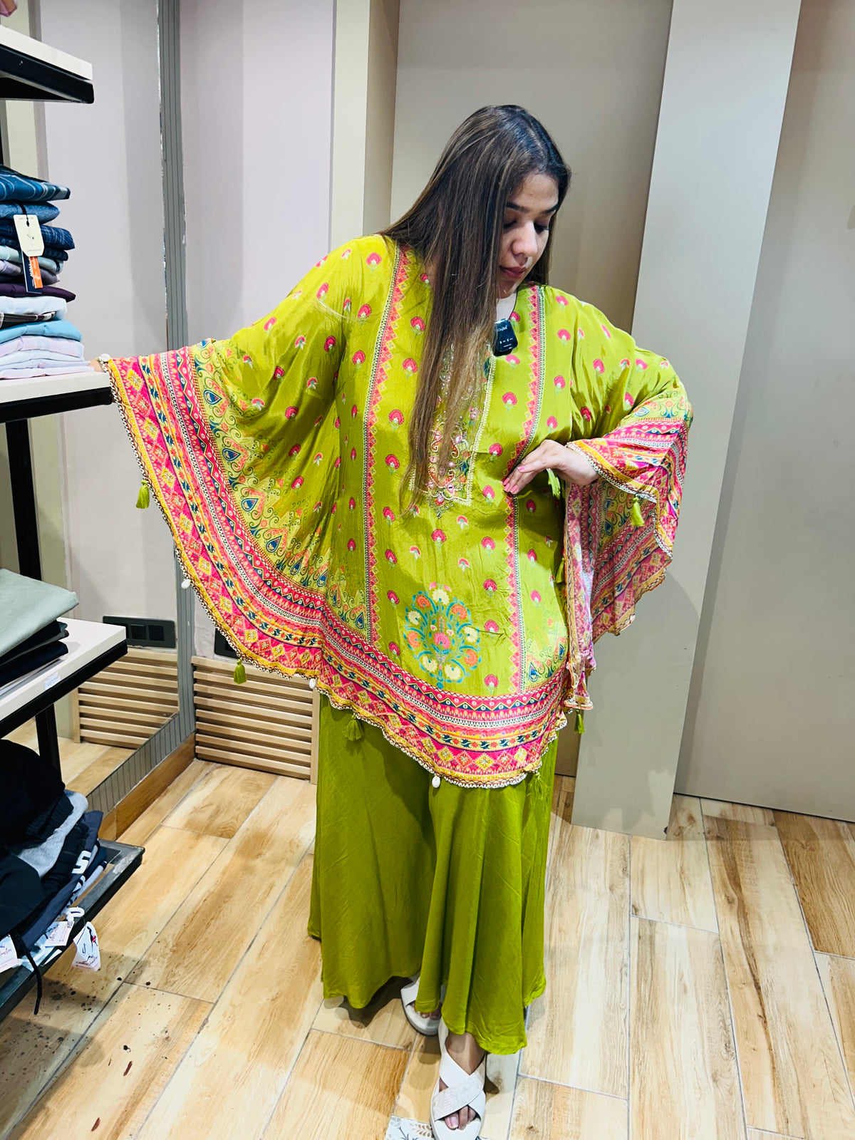 Beautiful party wear kaftan set