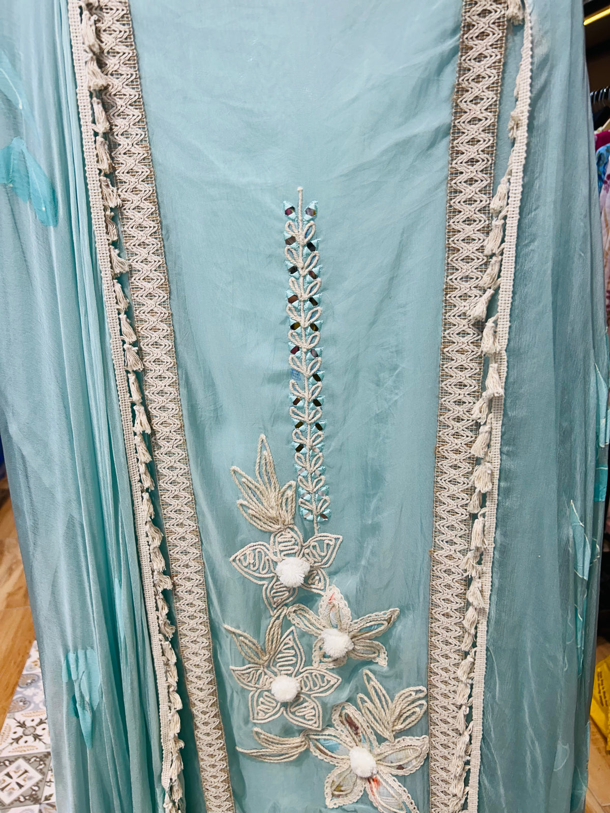 Unstitched three piece suit