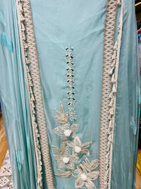 Unstitched three piece suit