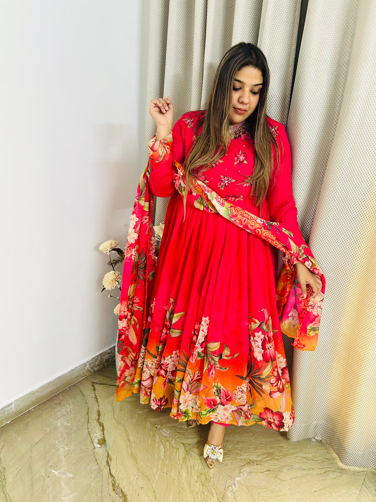 Anarkali party wear suit