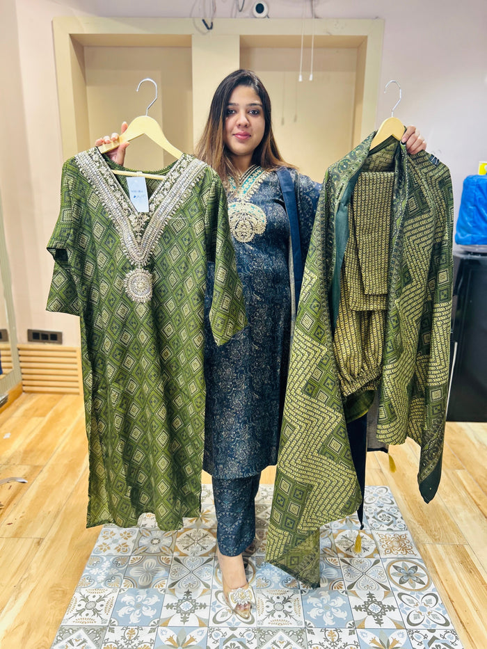 “SUHANA” - THREE PIECE STITCHED WOOLEN SUIT