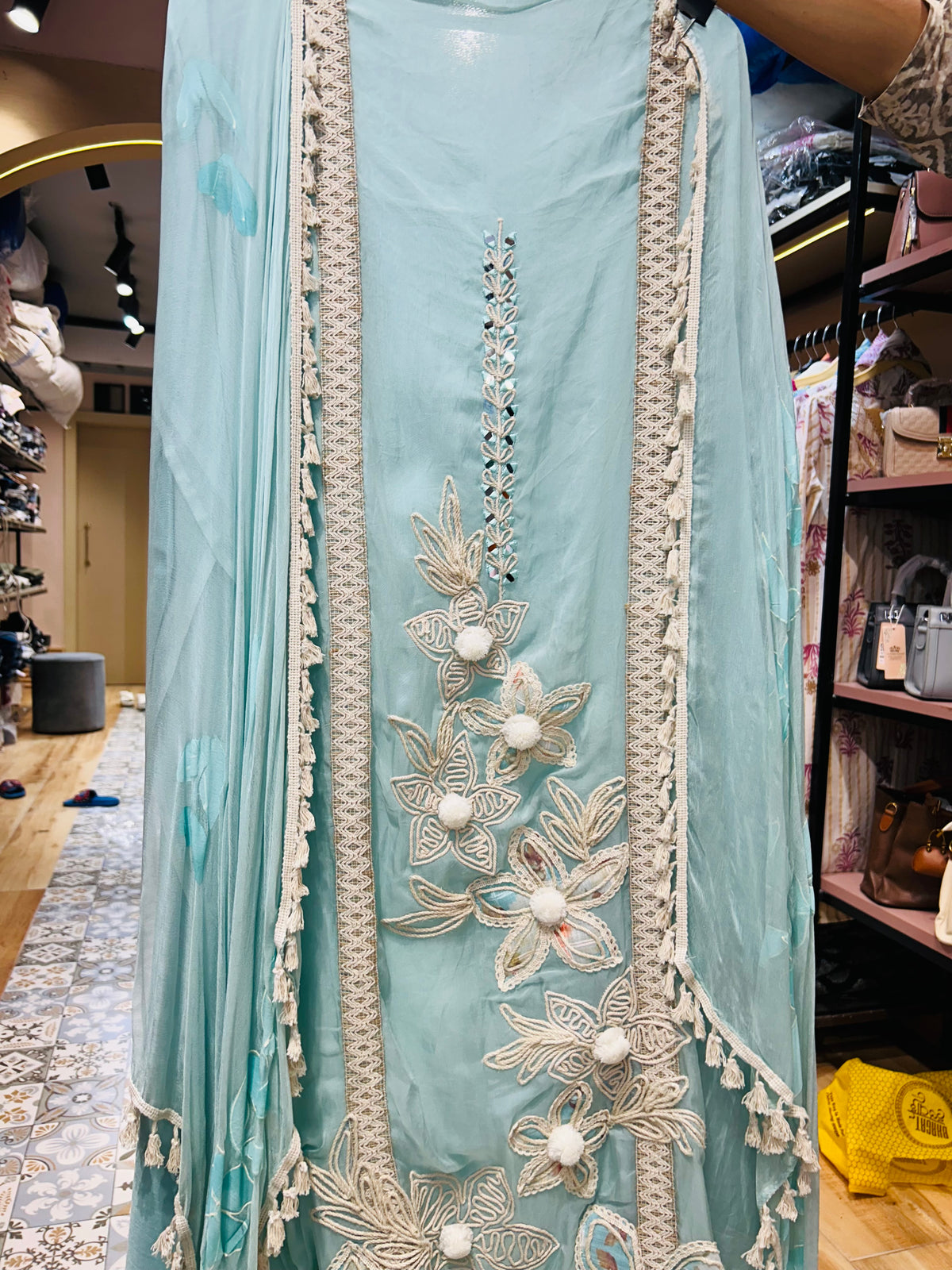 Unstitched three piece suit