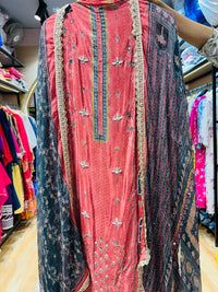 Unstitched three piece suit