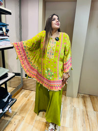 Beautiful party wear kaftan set