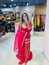 “AHANA”- BEAUTIFUL THREE PIECE STICHED SUIT