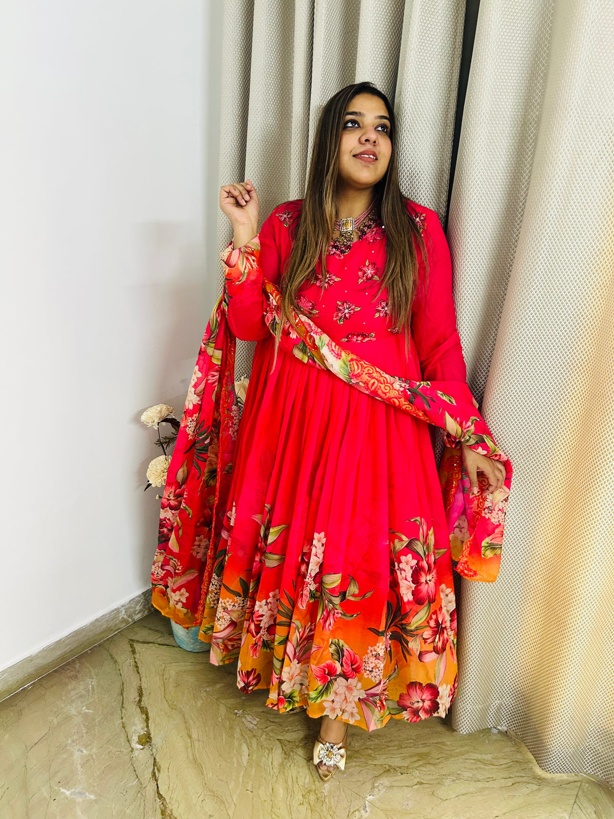 Anarkali party wear suit