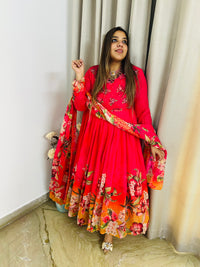 Anarkali party wear suit