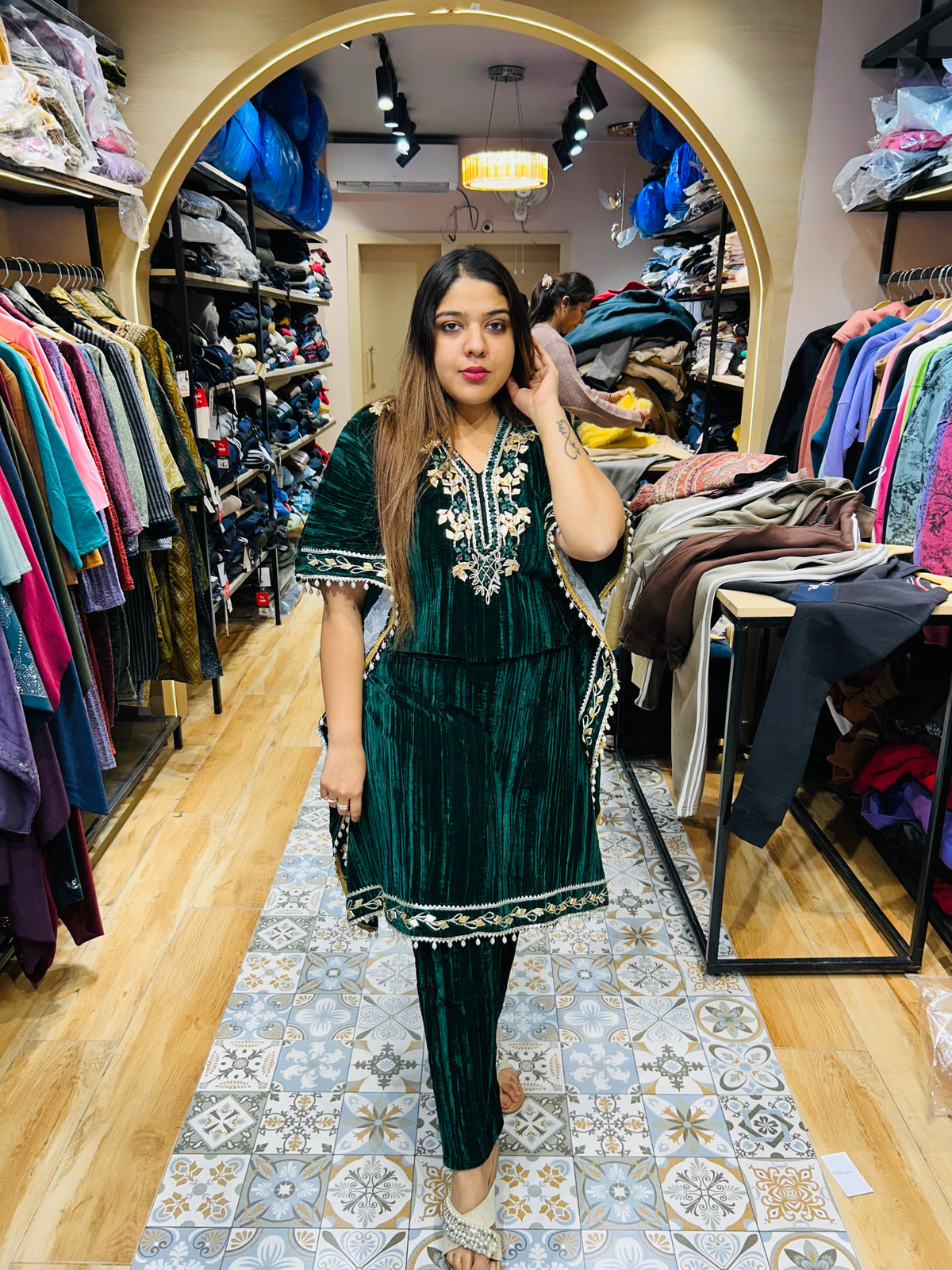 “ROSEY” TWO PIECE KAFTAN SET