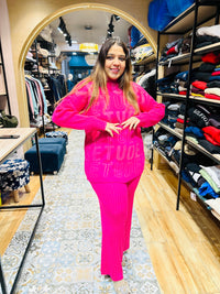 “LEMON”- TWO PIECE WOOLLEN COORDSET