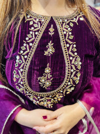 “SANYA” - VELVET THREE PIECE SUIT