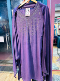 “MEENAKSHI” VELVET THREE PIECE SET