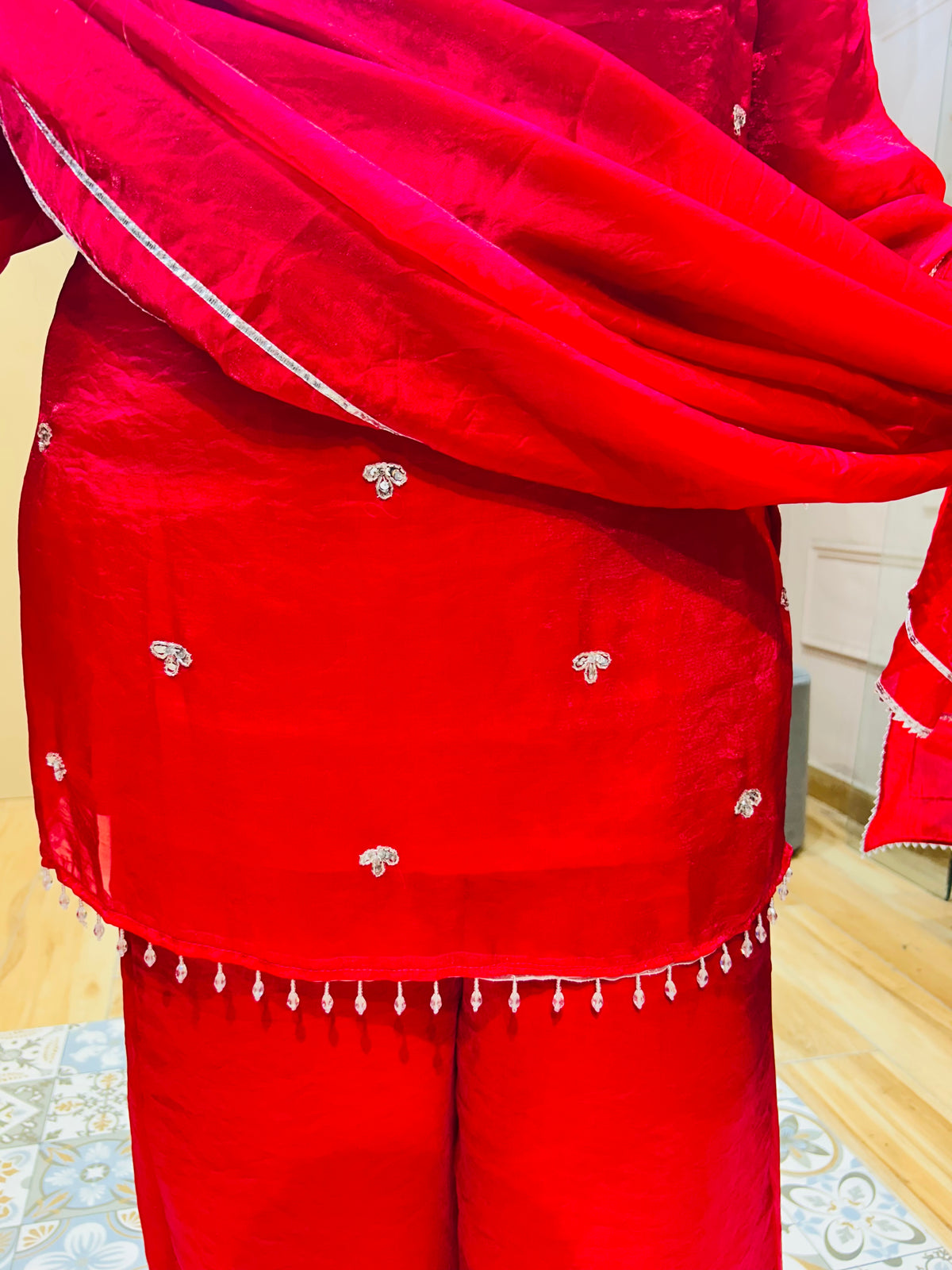 Beautiful party wear suit