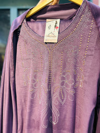 “MEENAKSHI” VELVET THREE PIECE SET