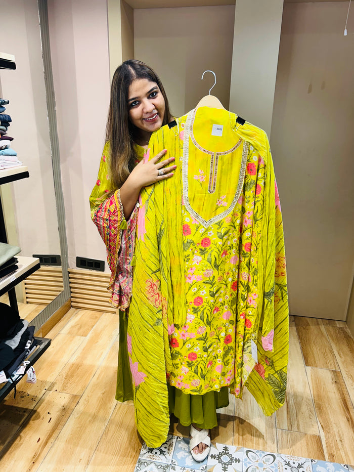 Unstitched cotton suit