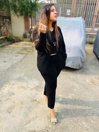 “MINI”- THREE PIECE WOOLEN SHRUG SET