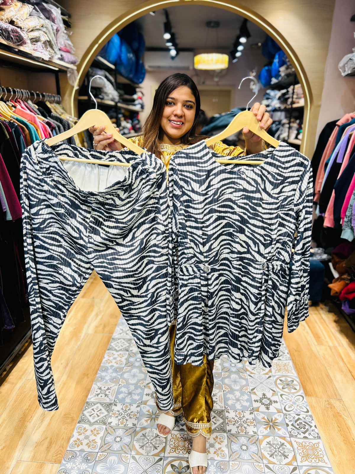 “RASHMIKA” TWO PIECE COORDSET