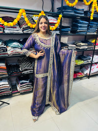 “GEHNA”- BEAUTIFUL PARTY WEAR THREE PIECE SET