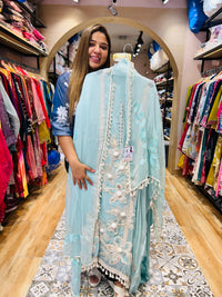 Unstitched three piece suit