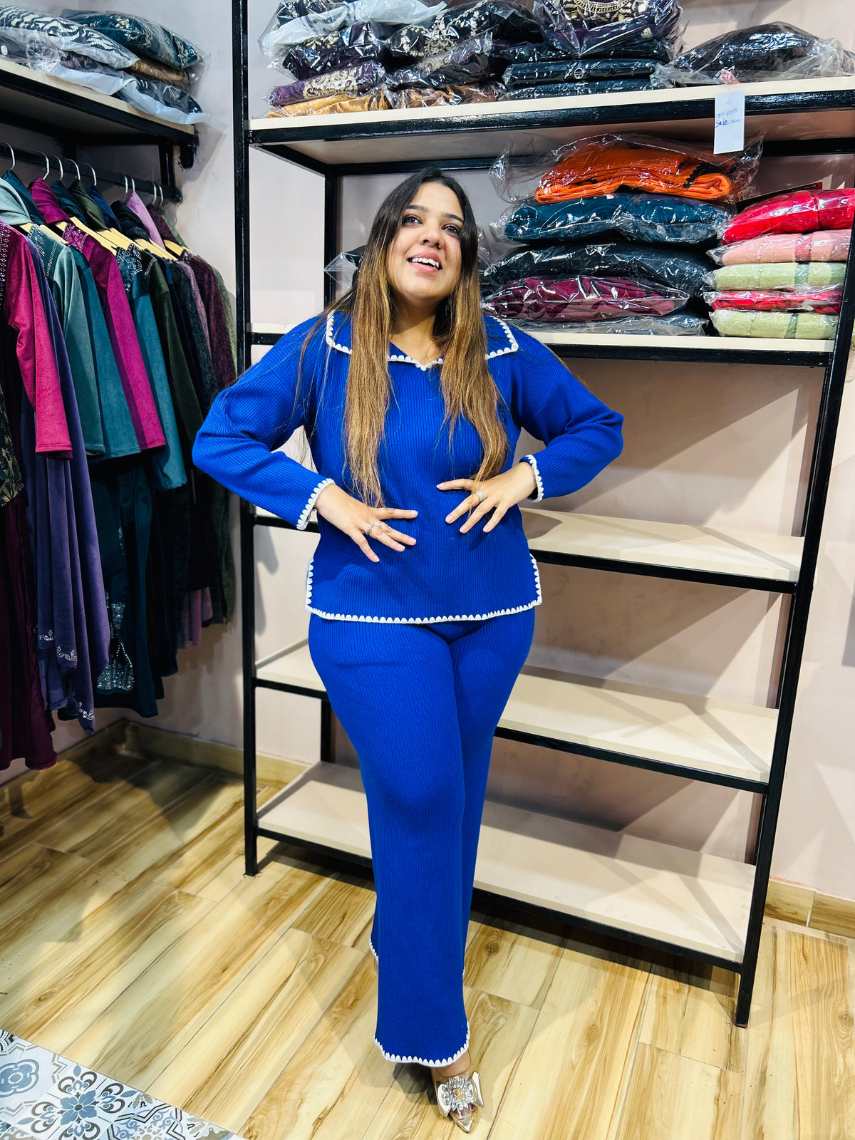 “HAPPY”- IMPORTED WOOLEN COORDSET