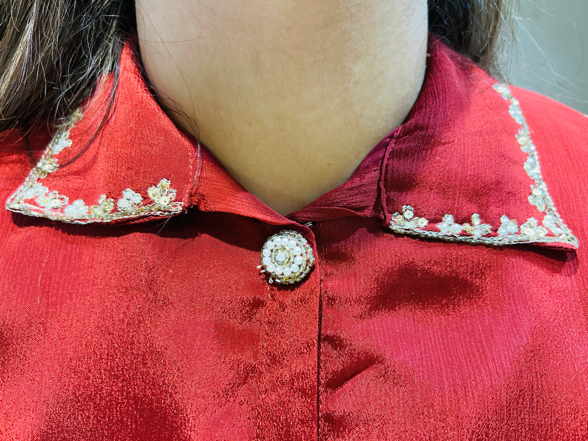 Party wear heavy Coordset