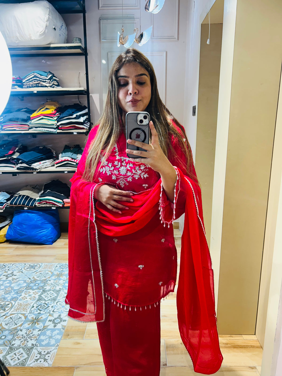 Beautiful party wear suit