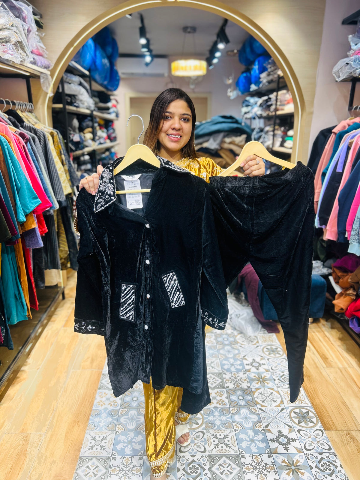 “NAINSI”- TWO PIECE PARTY WEAR COORDSET