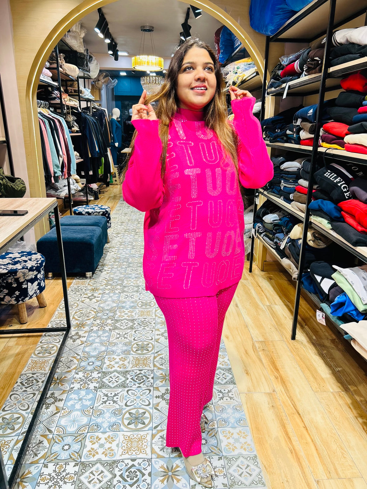 “LEMON”- TWO PIECE WOOLLEN COORDSET