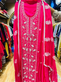 Unstitched party wear suit