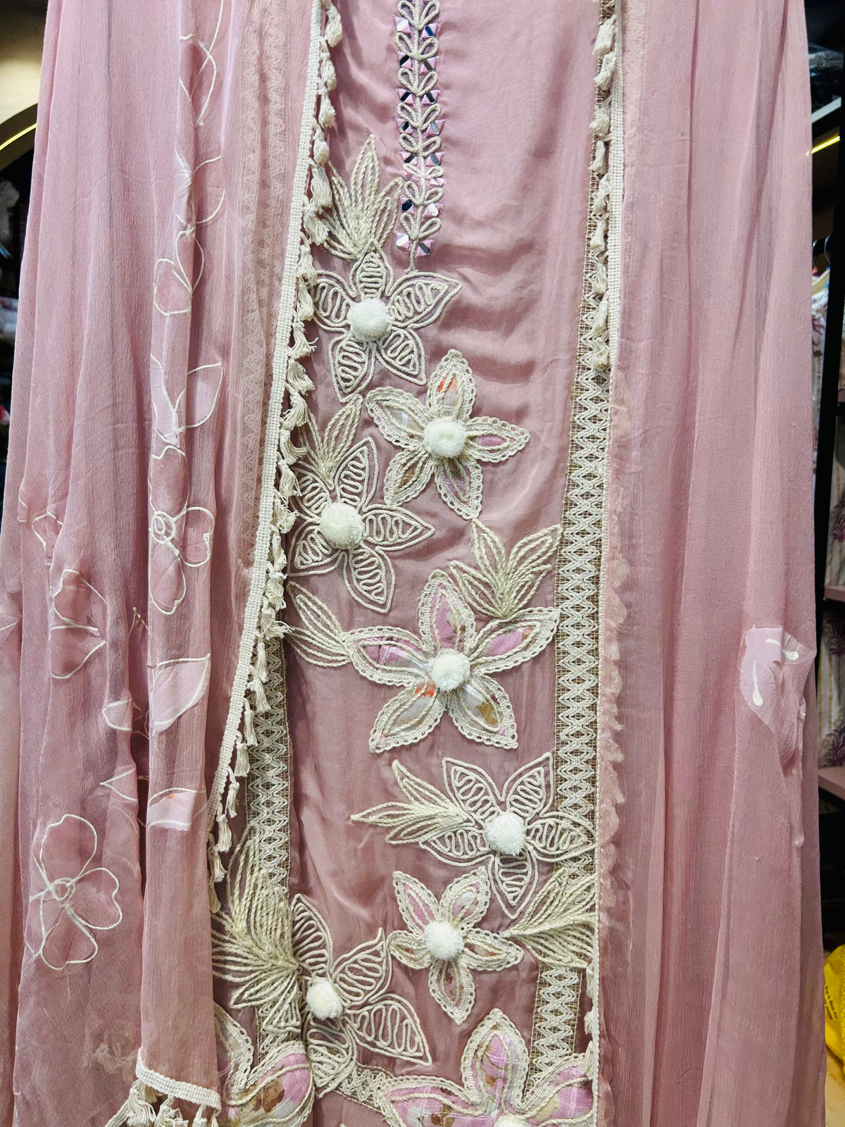 Unstitched three piece suit