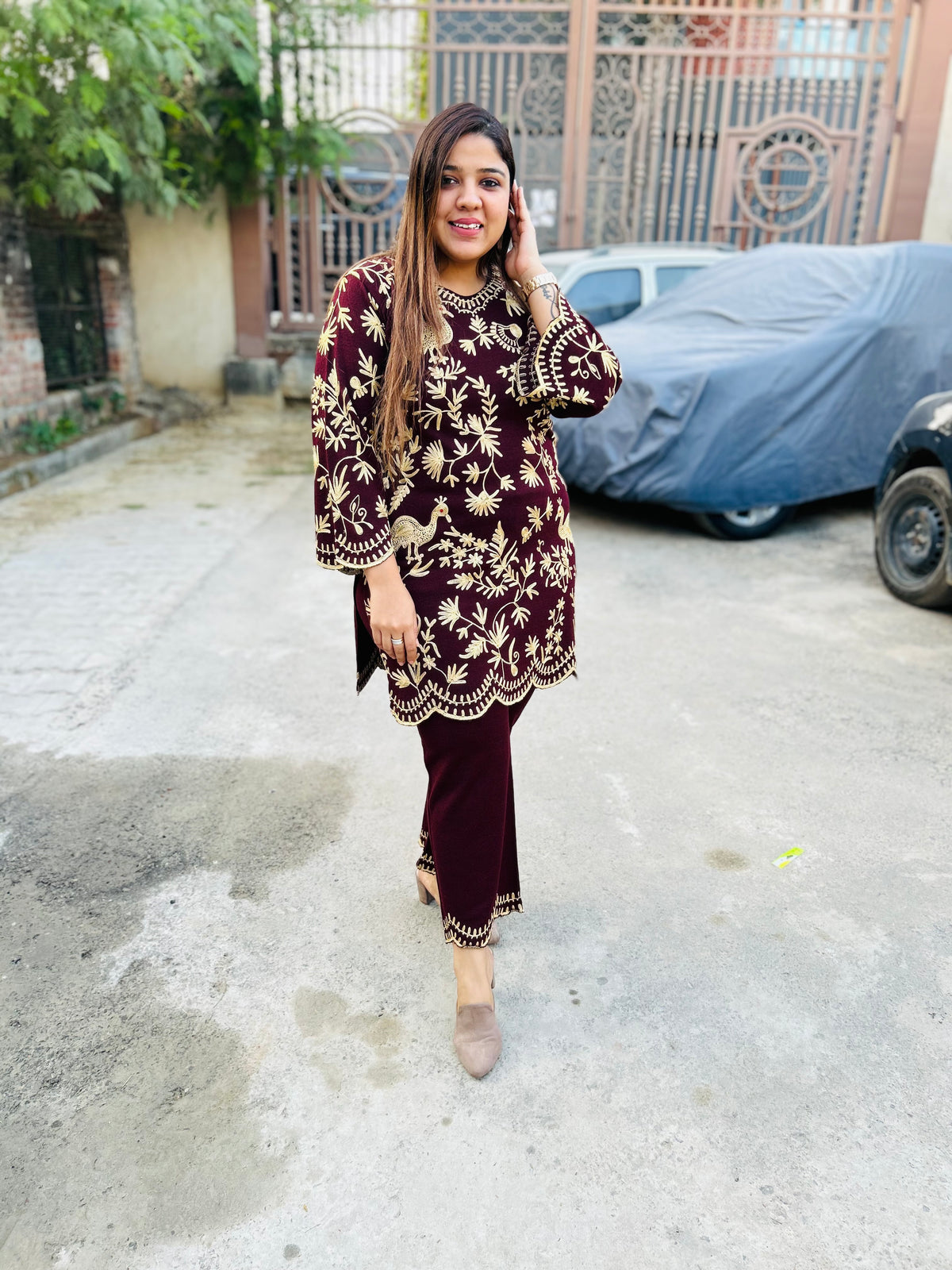 “MARIA”- TWO PIECE WOOLEN COORDSET