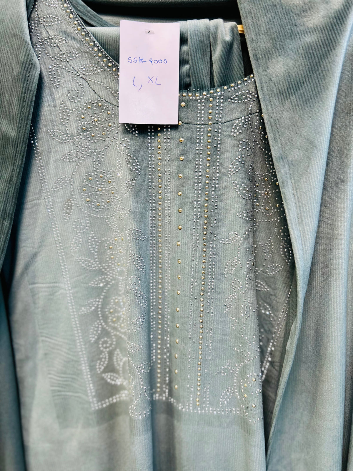 “SEJAL” THREE PIECE VELVET SUITS