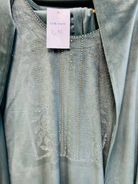 “SEJAL” THREE PIECE VELVET SUITS