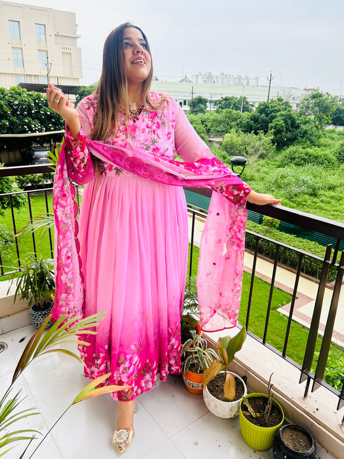 Anarkali party wear suit