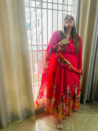 Anarkali party wear suit