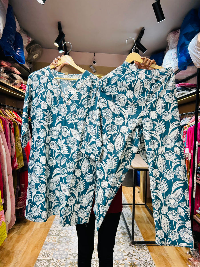 Daily wear cotton Coordset