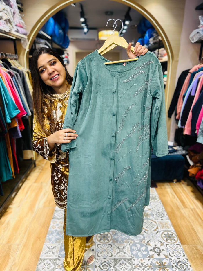 “CAMILA”- TWO PIECE VELVET COORDSET