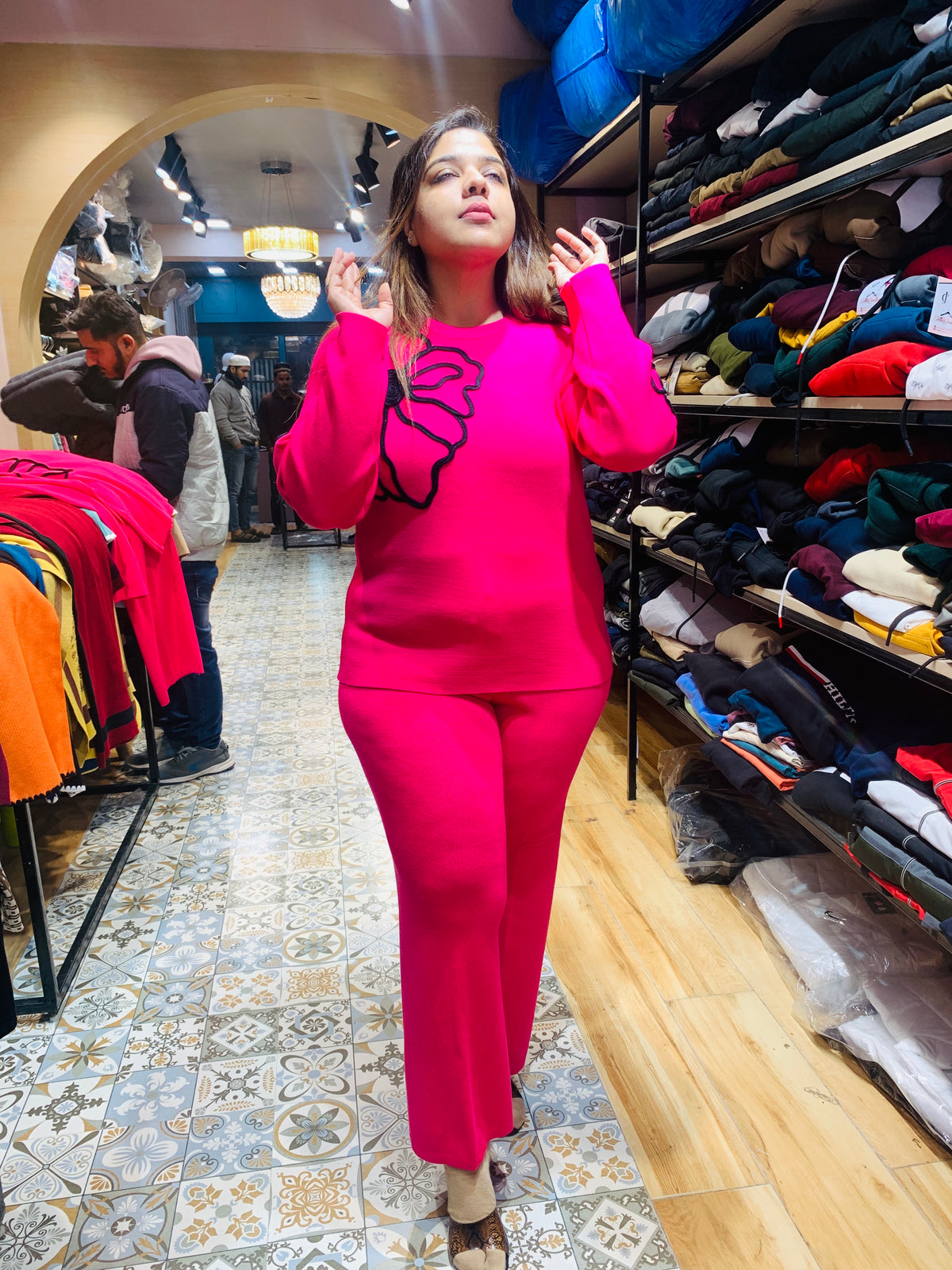 “MINK”- IMPORTED WOOLEN COORDSET