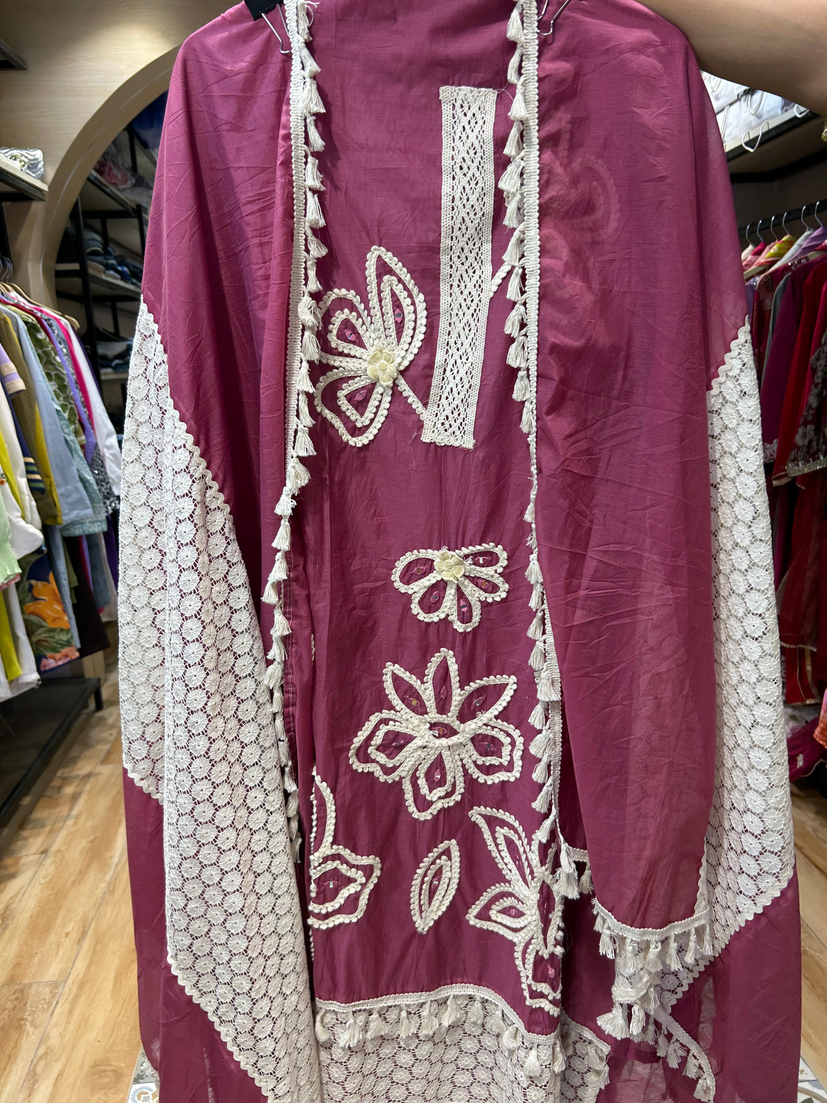 UNSTICHED SUIT MATERIAL