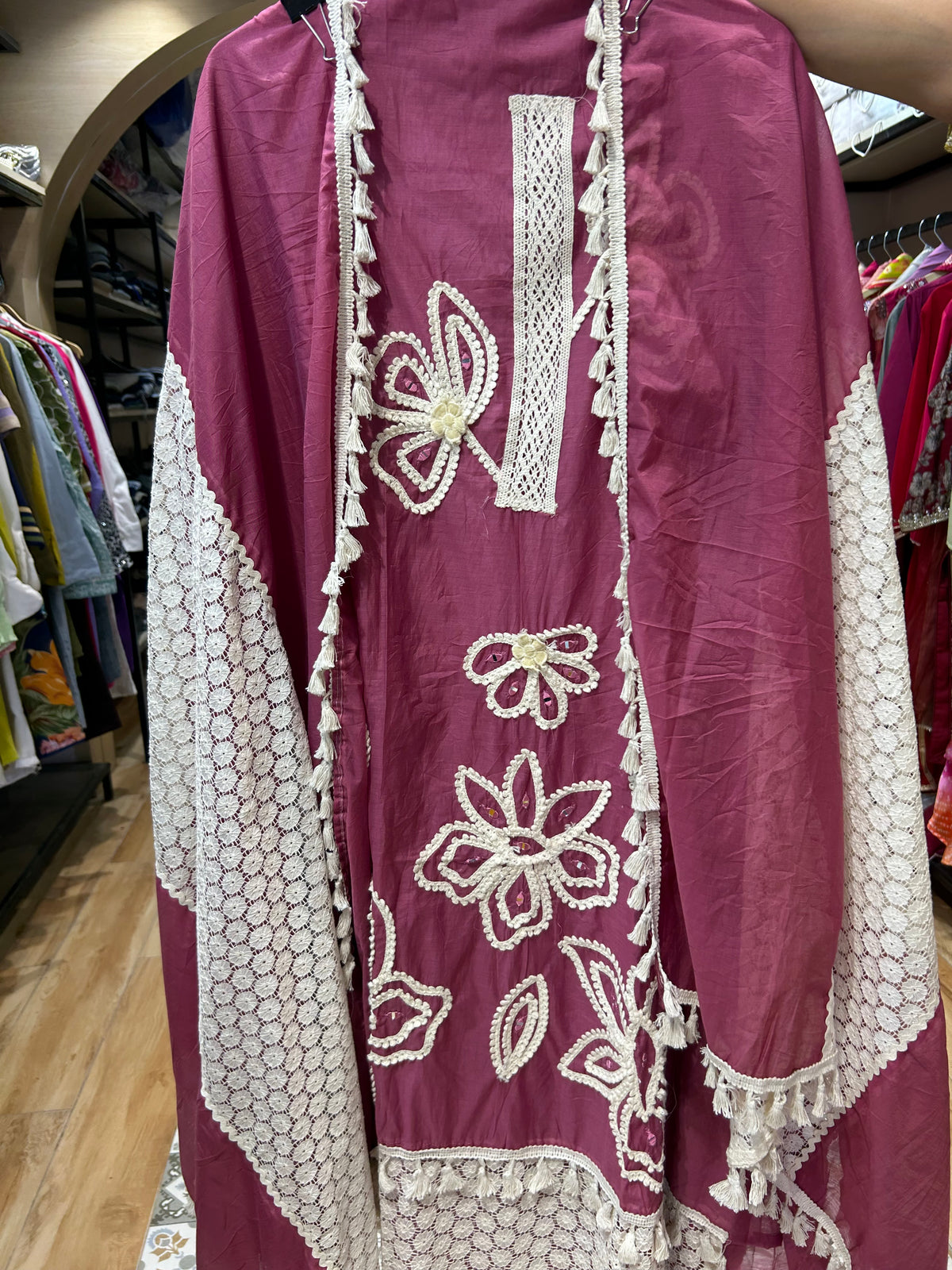 UNSTICHED SUIT MATERIAL