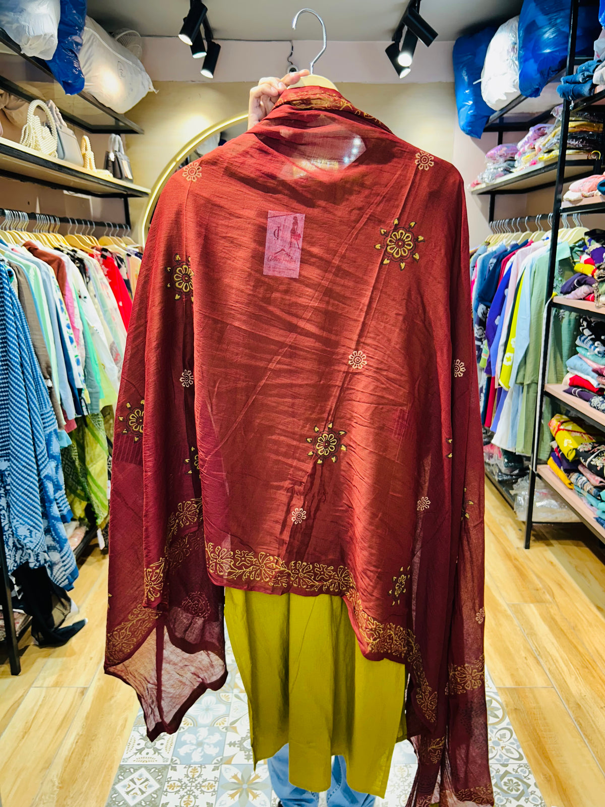 cotton stitched suit