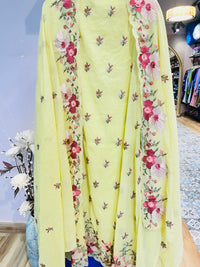 Beautiful embroidered suit