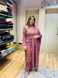 “Isha” Three piece stitched suit