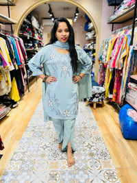 Georgette suit