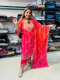 Party wear baandhani suit