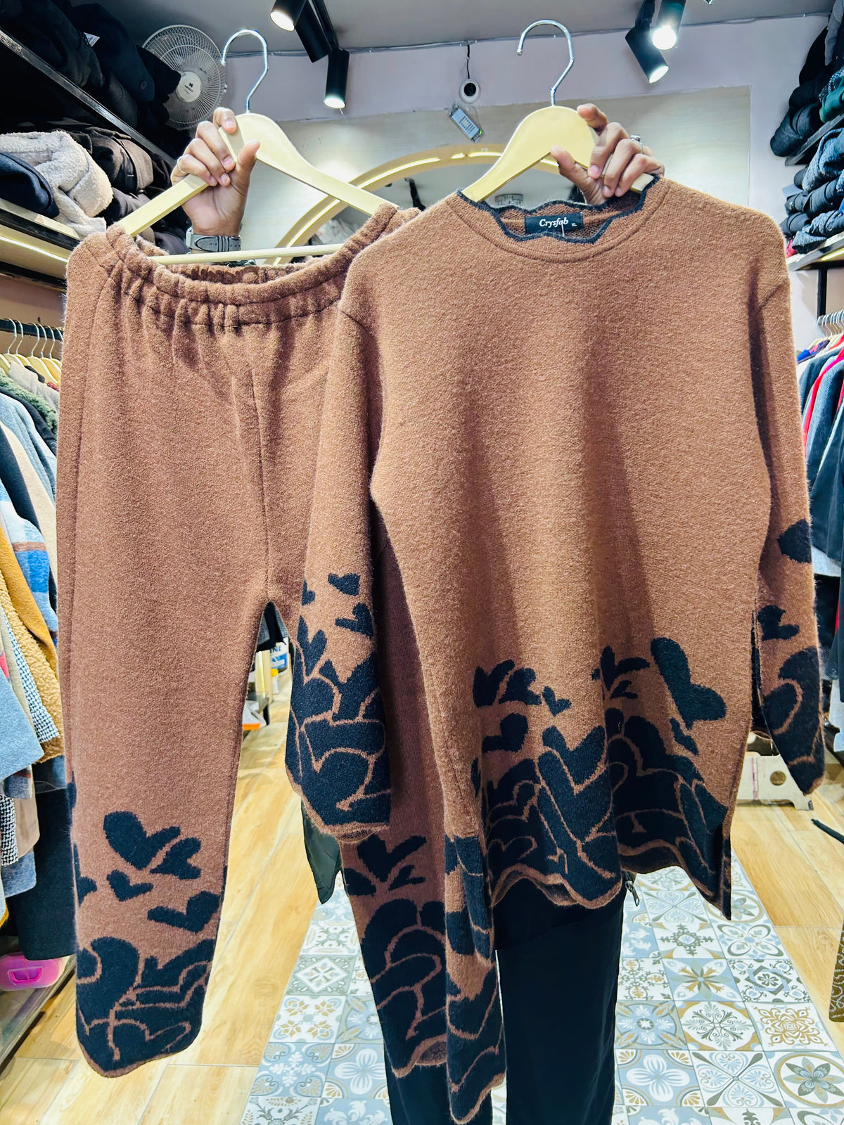 SHANVI - WOOLEN COORDSET