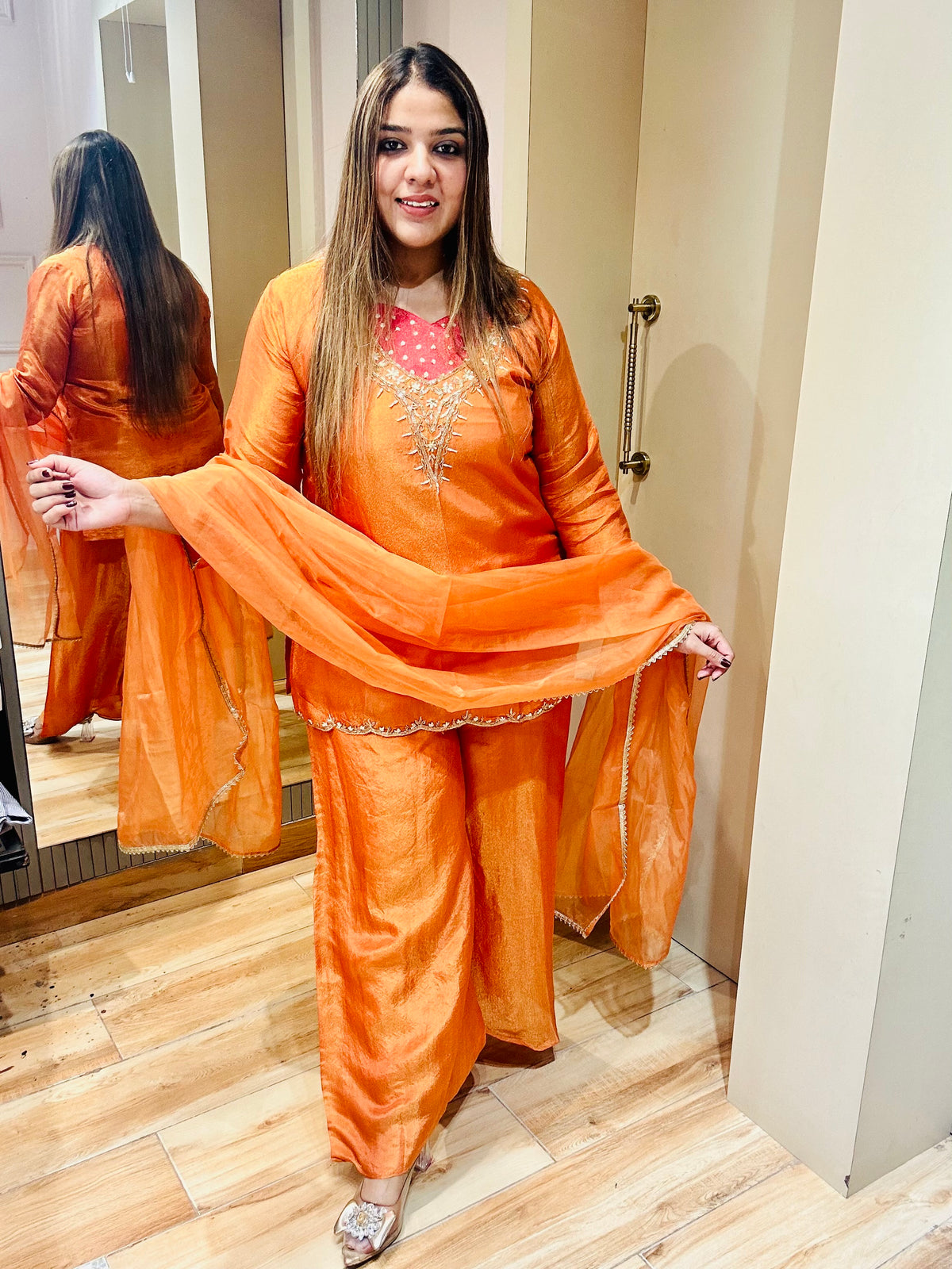 Beautiful party wear suit